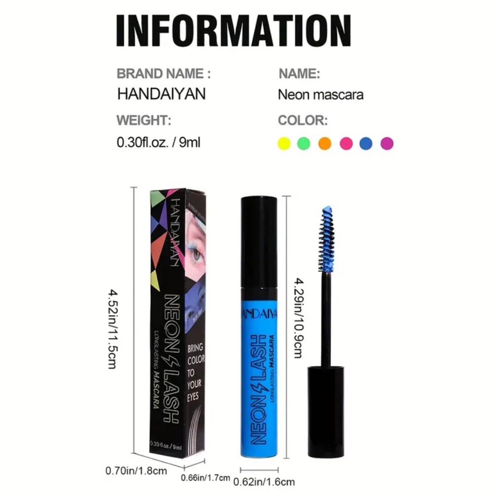 🎉Host Pick🎉 Green Fluorescent UV Mascara - Picture 3 of 3